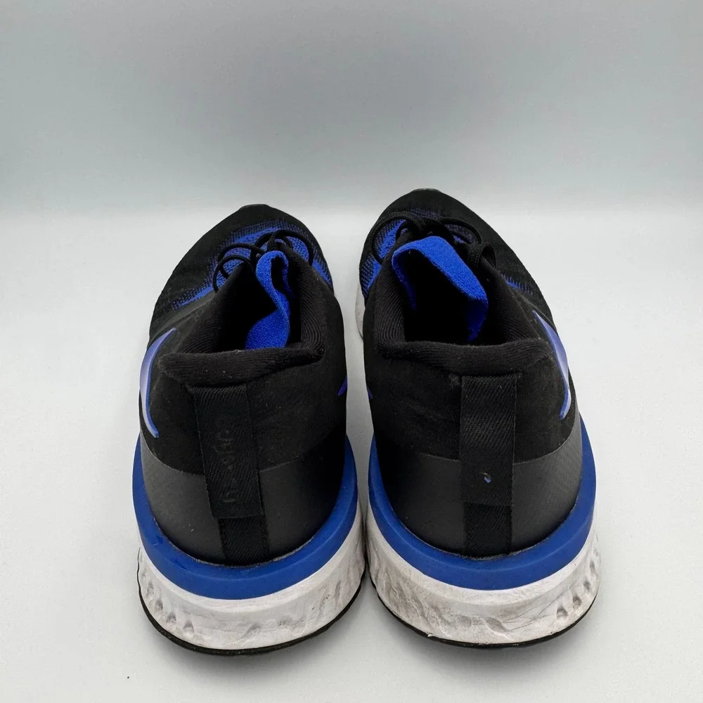 Nike Odyssey React Running Shoes Black Blue Men's 10 Athletic Sneakers - Picture 5 of 8